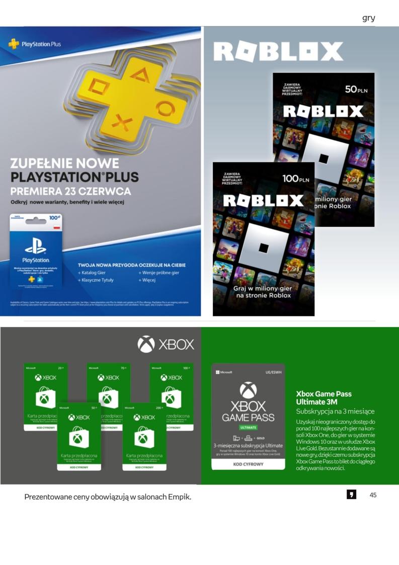 Gazetka promocyjna empik str. 3