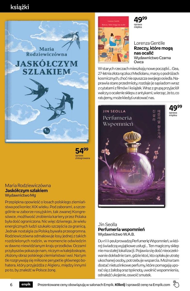Gazetka promocyjna empik str. 6