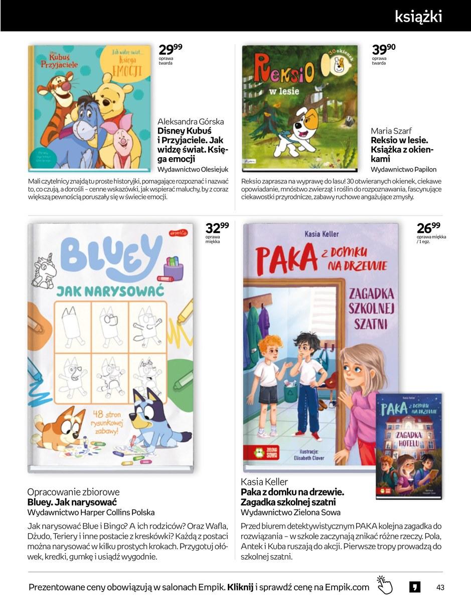 Gazetka promocyjna empik str. 43