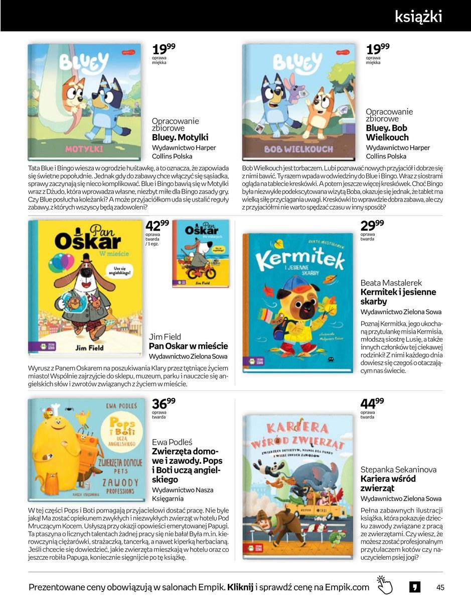 Gazetka promocyjna empik str. 45