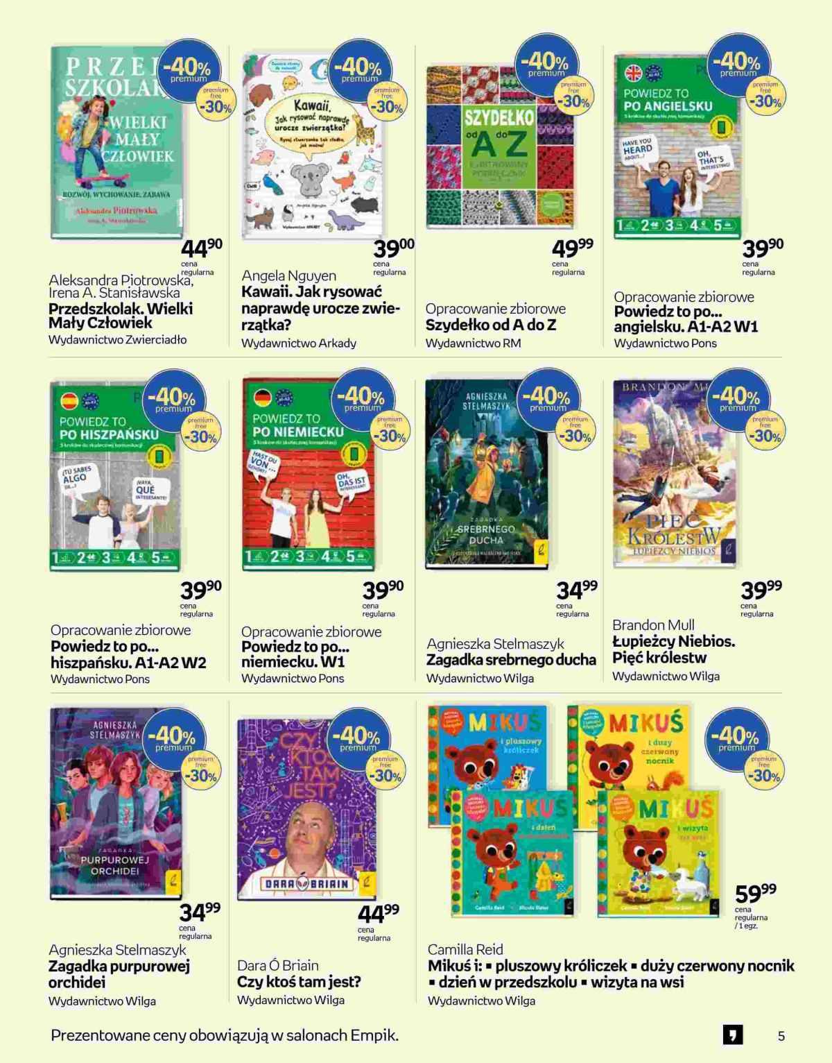 Gazetka promocyjna empik str. 5