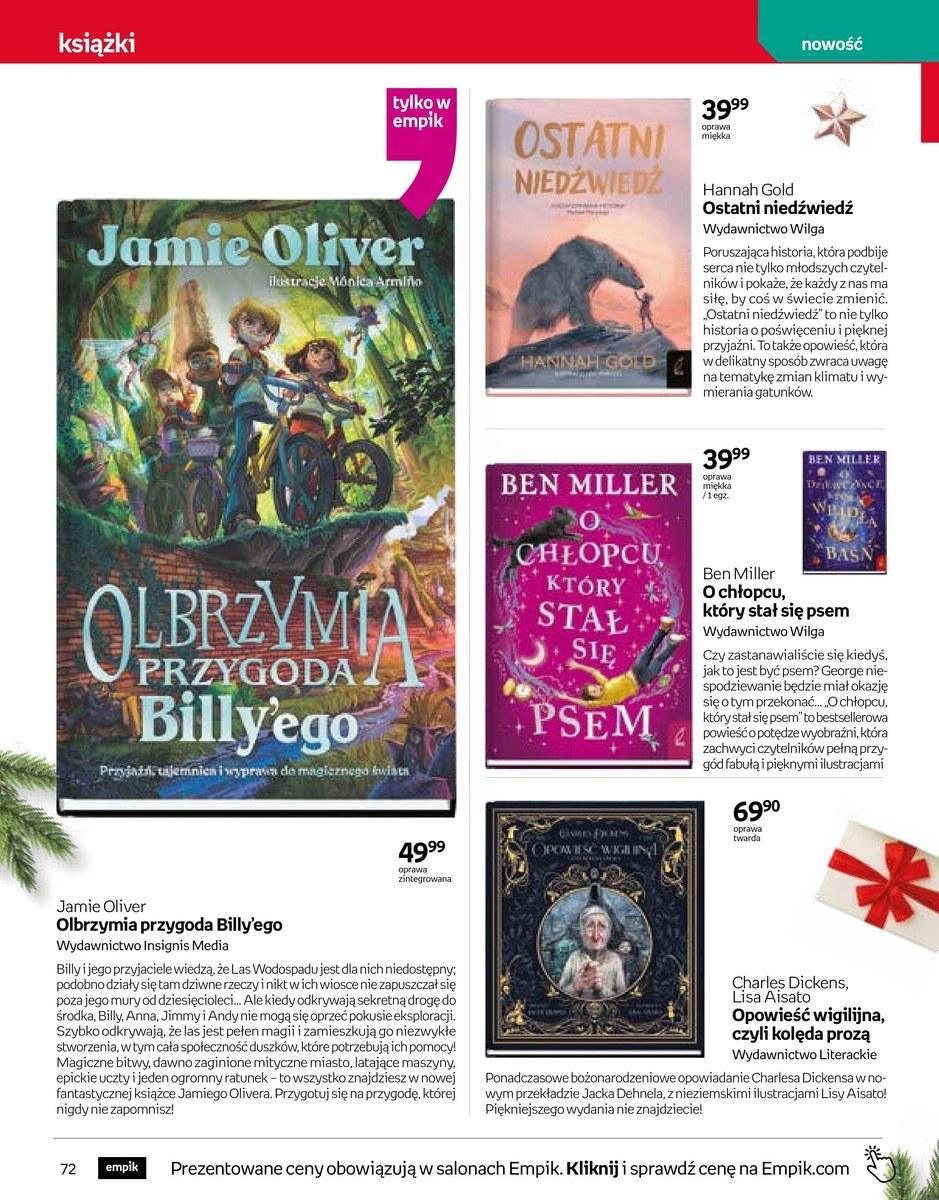 Gazetka promocyjna empik str. 72