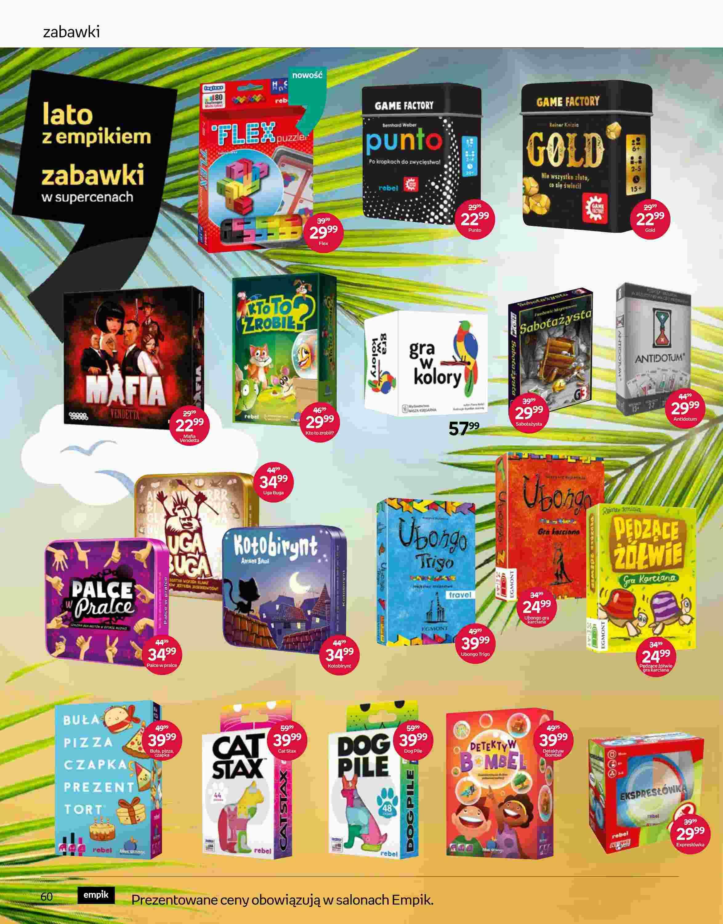 Gazetka promocyjna empik str. 60