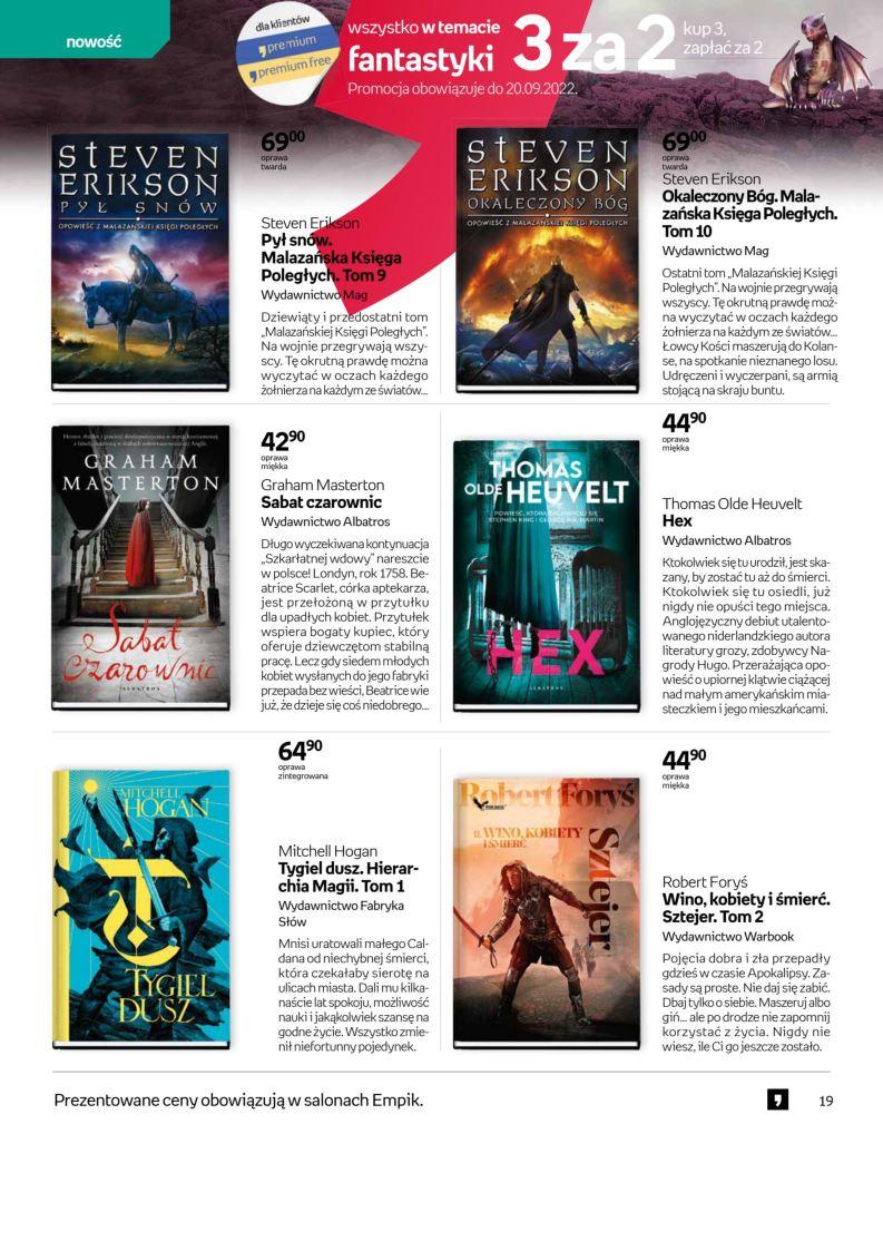 Gazetka promocyjna empik str. 19