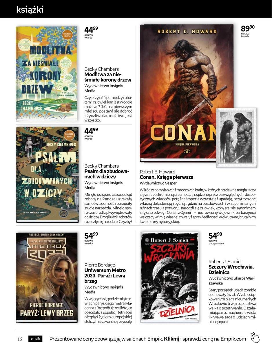 Gazetka promocyjna empik str. 16