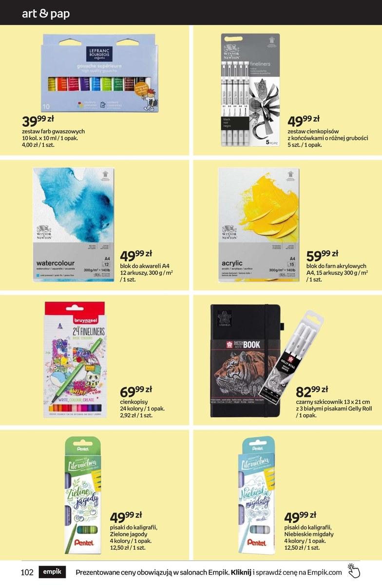 Gazetka promocyjna empik str. 102