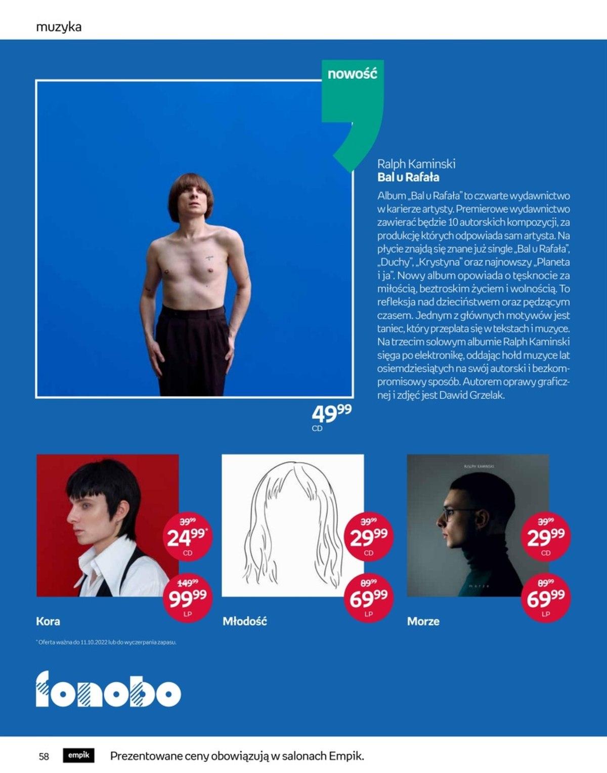 Gazetka promocyjna empik str. 58