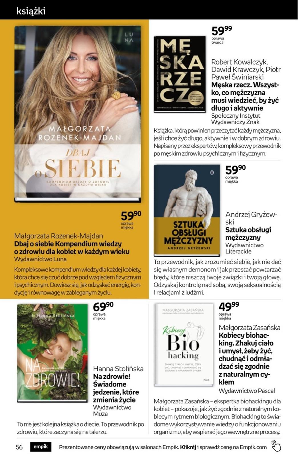 Gazetka promocyjna empik str. 56