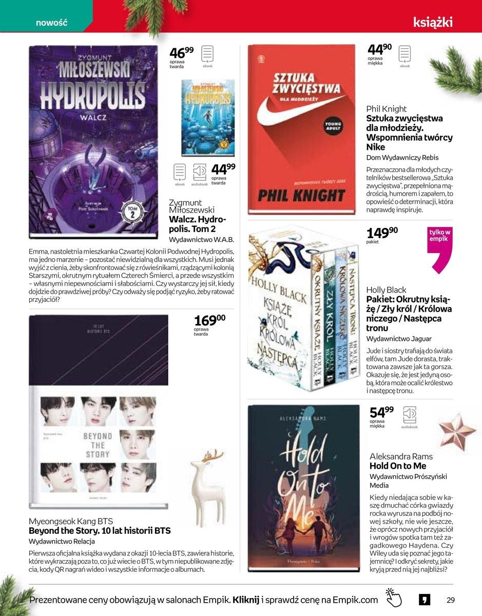 Gazetka promocyjna empik str. 29