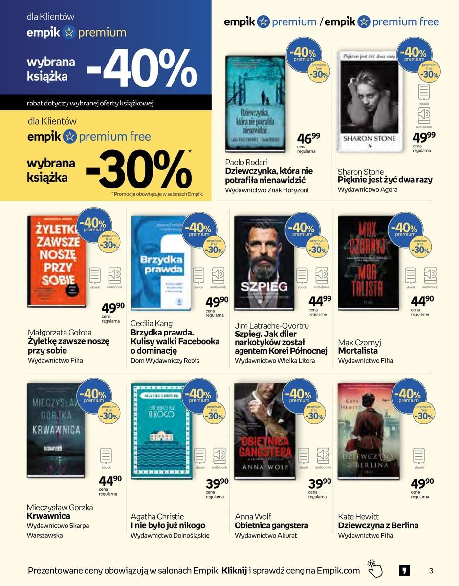 Gazetka promocyjna empik str. 3