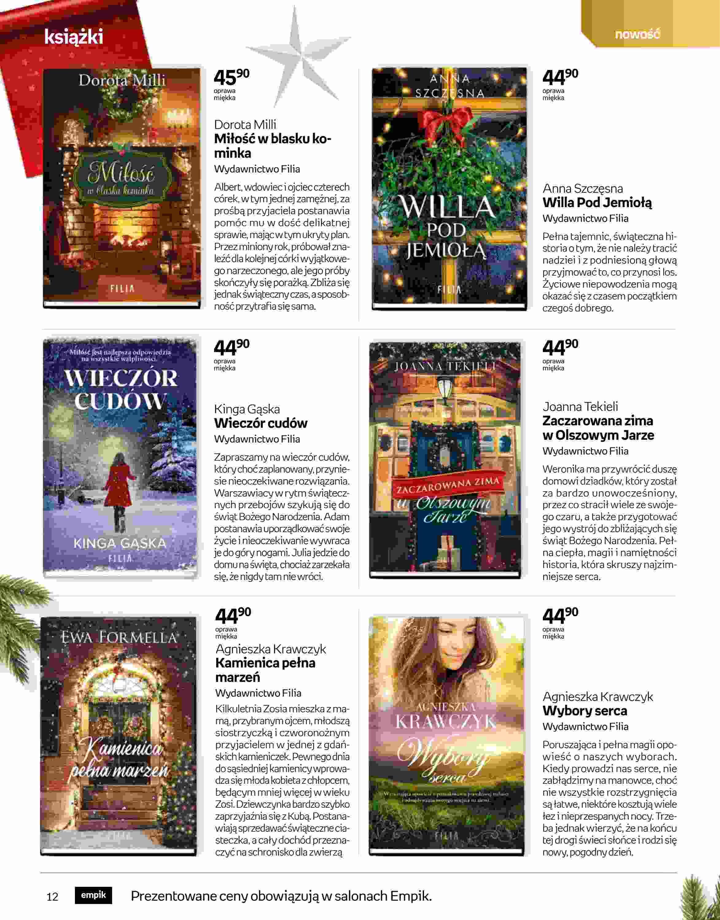 Gazetka promocyjna empik str. 12
