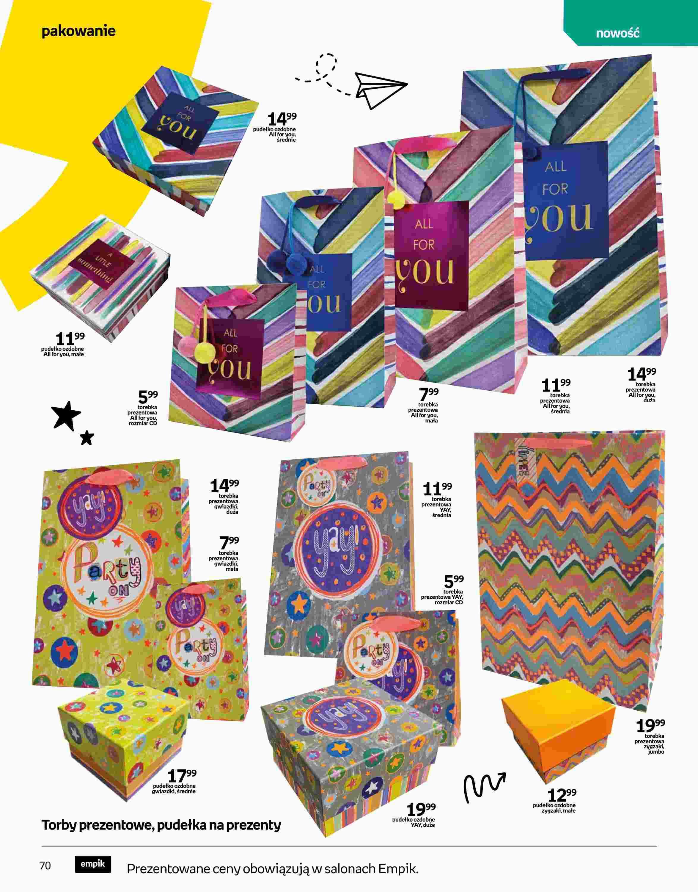 Gazetka promocyjna empik str. 70