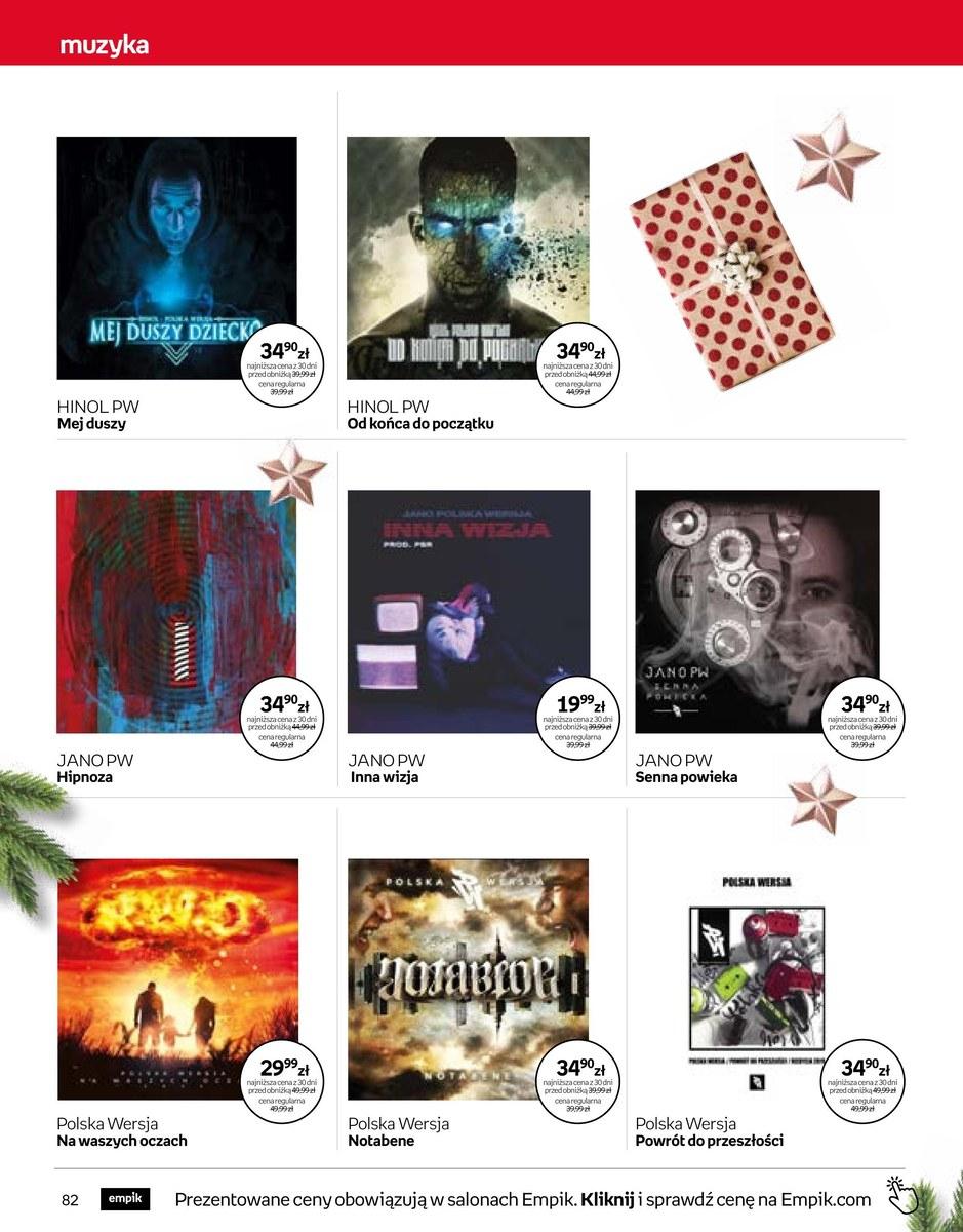 Gazetka promocyjna empik str. 82
