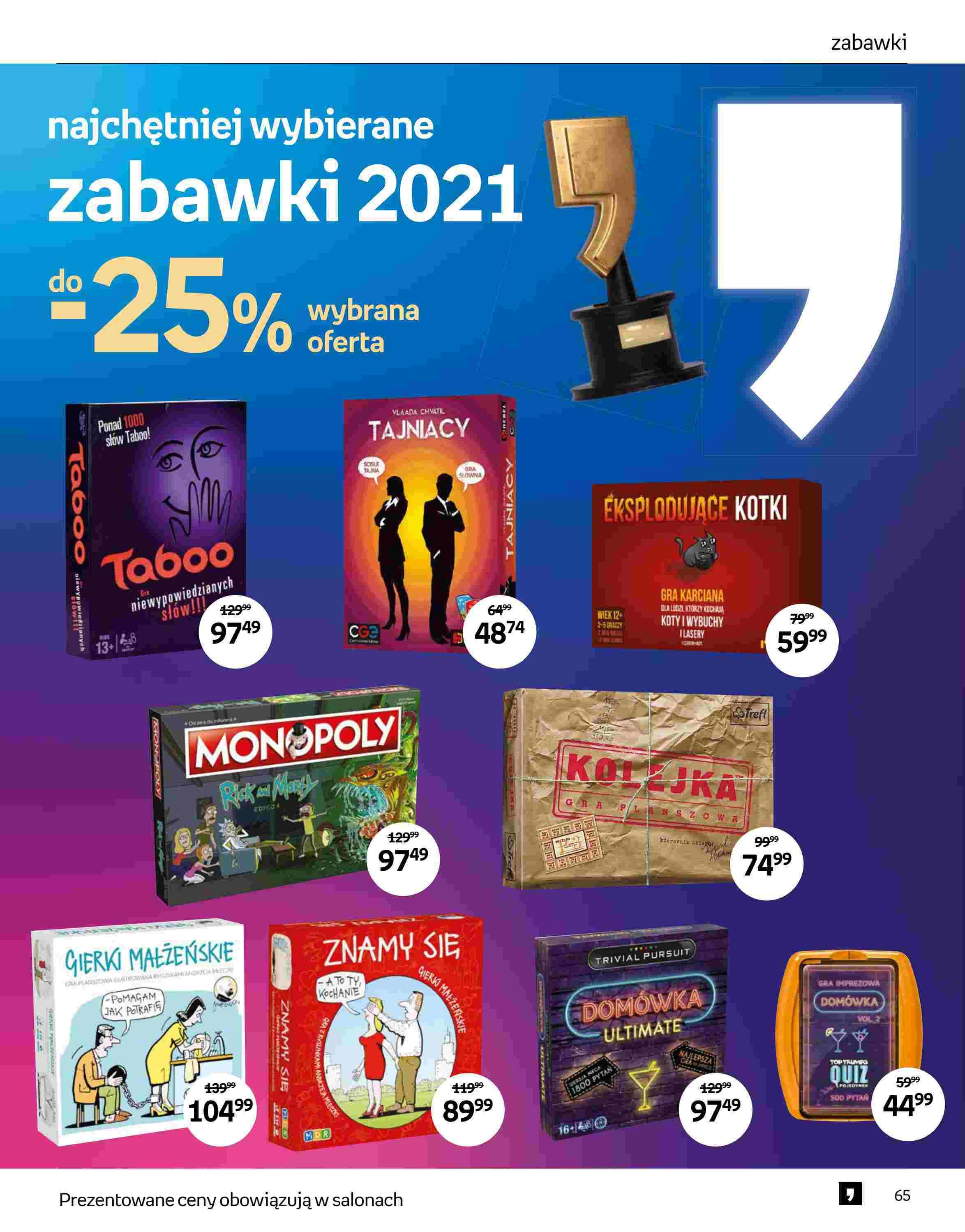 Gazetka promocyjna empik str. 65