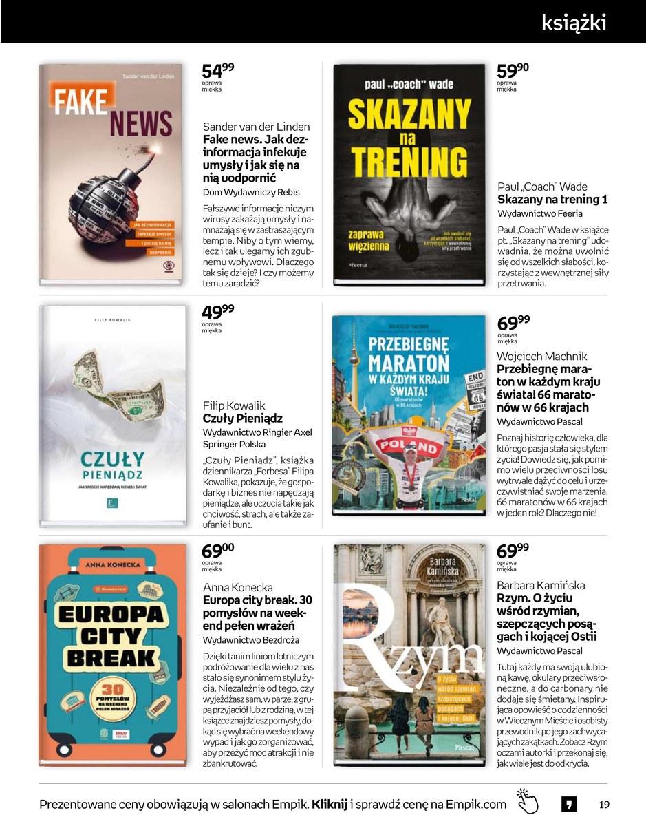 Gazetka promocyjna empik str. 19