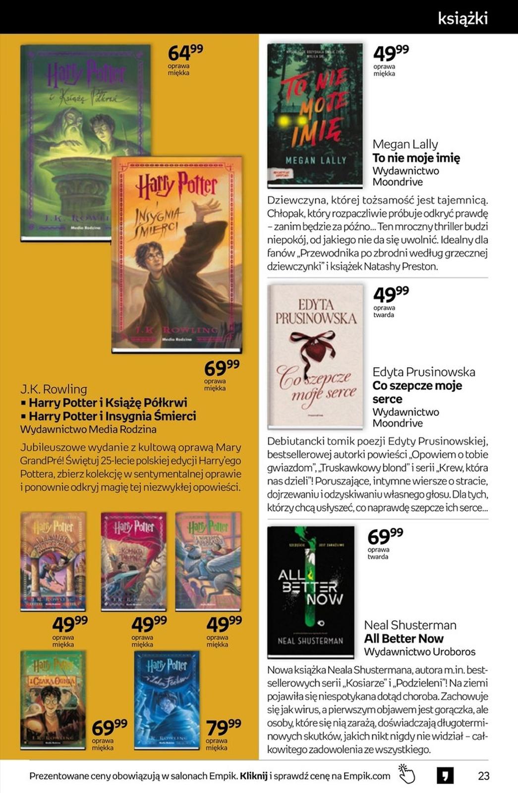 Gazetka promocyjna empik str. 23