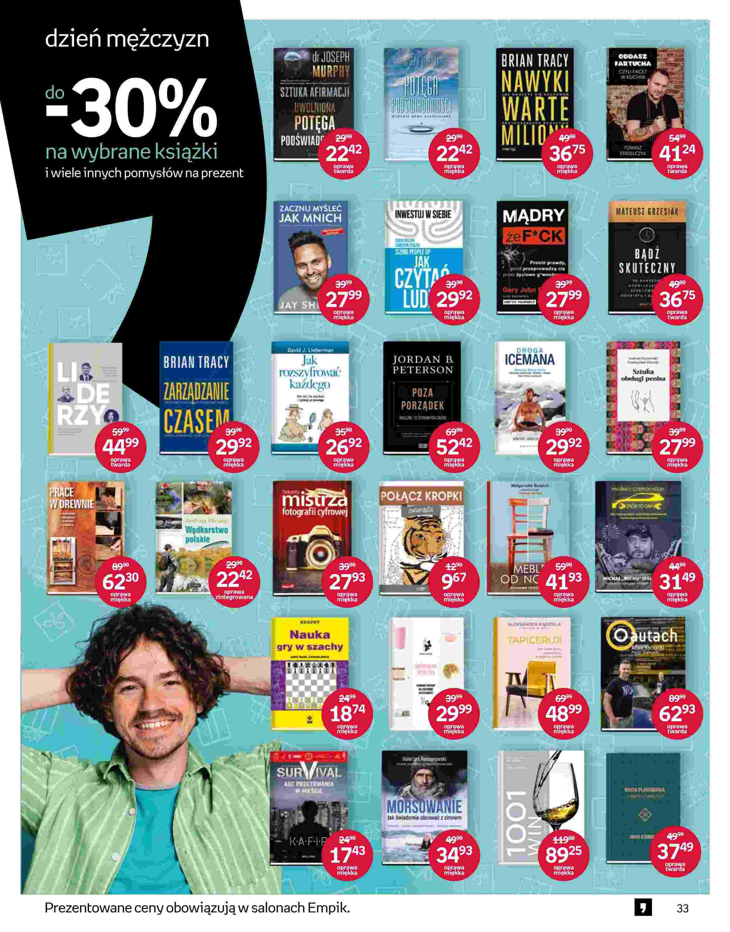 Gazetka promocyjna empik str. 33