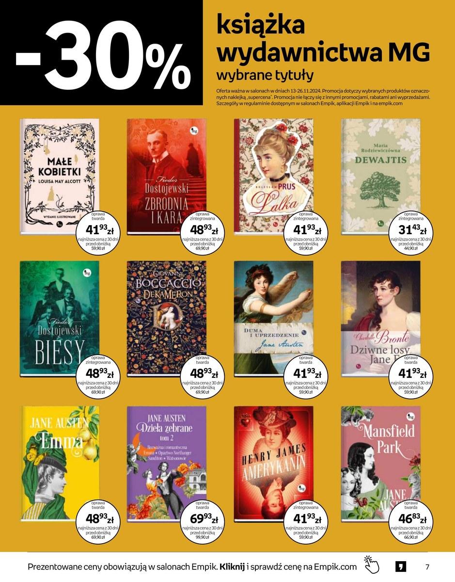 Gazetka promocyjna empik str. 7