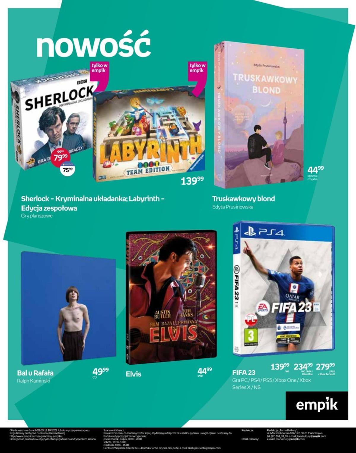 Gazetka promocyjna empik str. 110