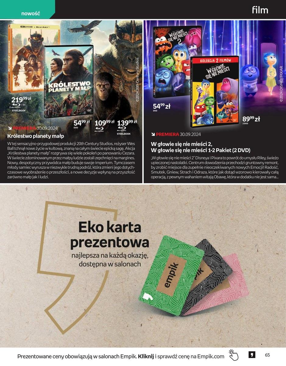 Gazetka promocyjna empik str. 65