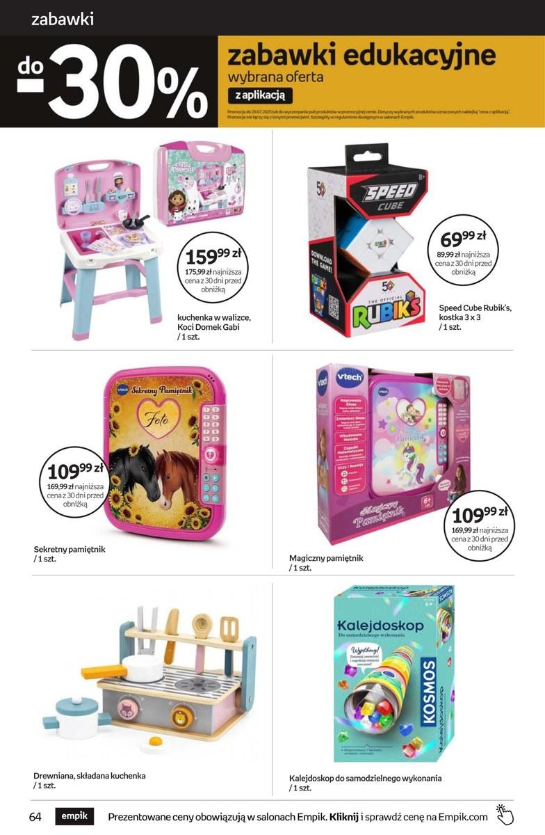 Gazetka promocyjna empik str. 64