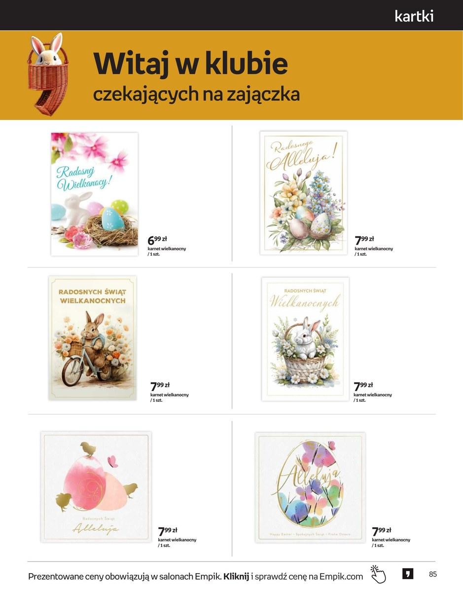 Gazetka promocyjna empik str. 85
