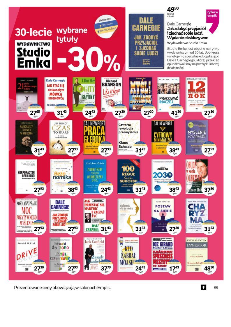 Gazetka promocyjna empik str. 55