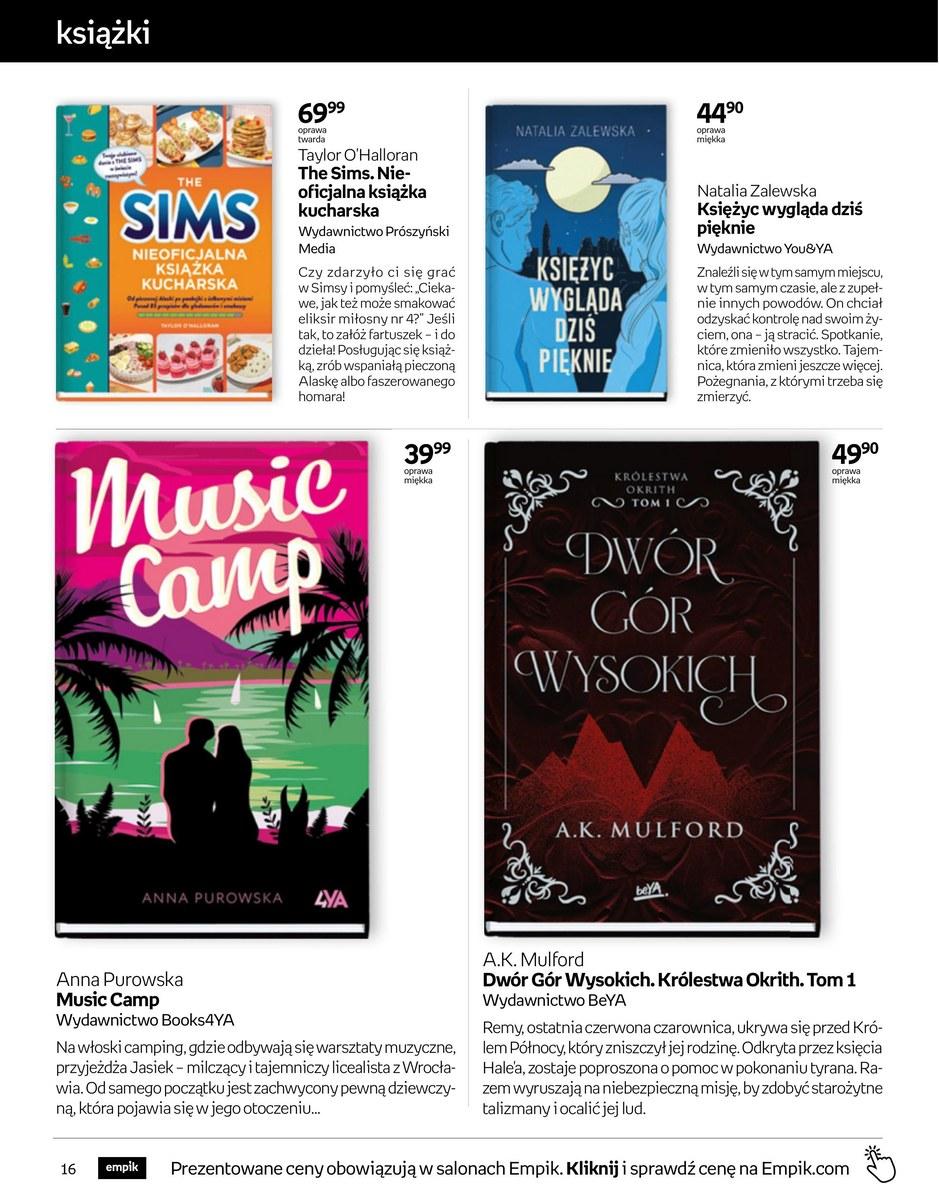 Gazetka promocyjna empik str. 16