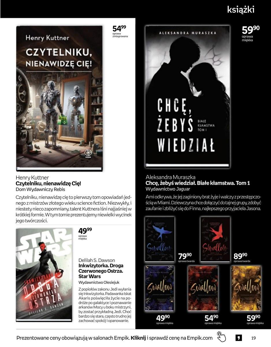 Gazetka promocyjna empik str. 19