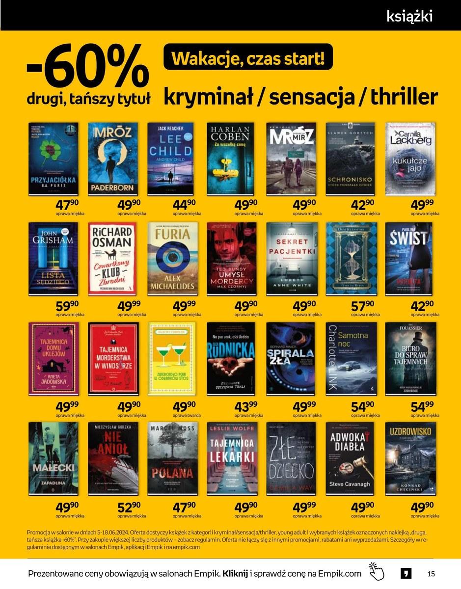 Gazetka promocyjna empik str. 15