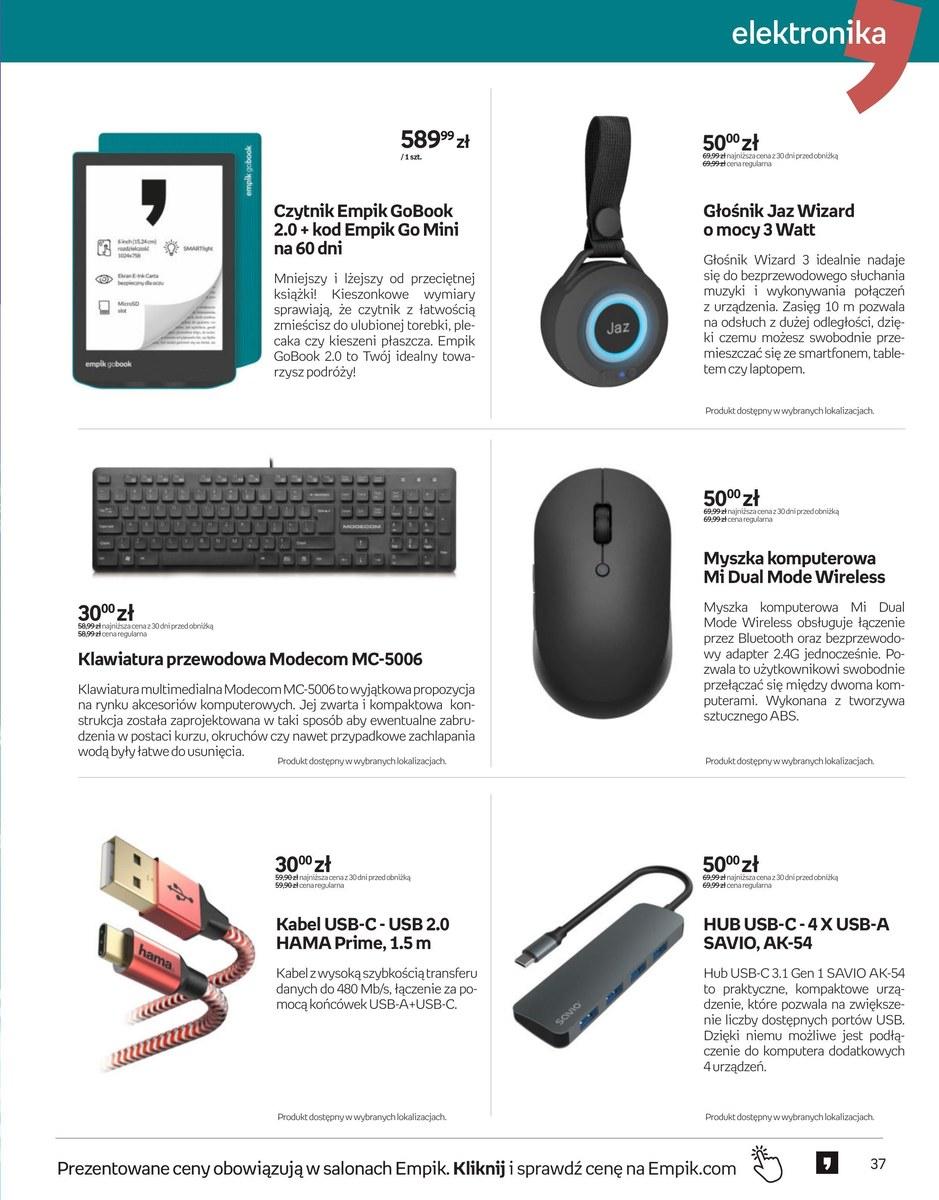 Gazetka promocyjna empik str. 37