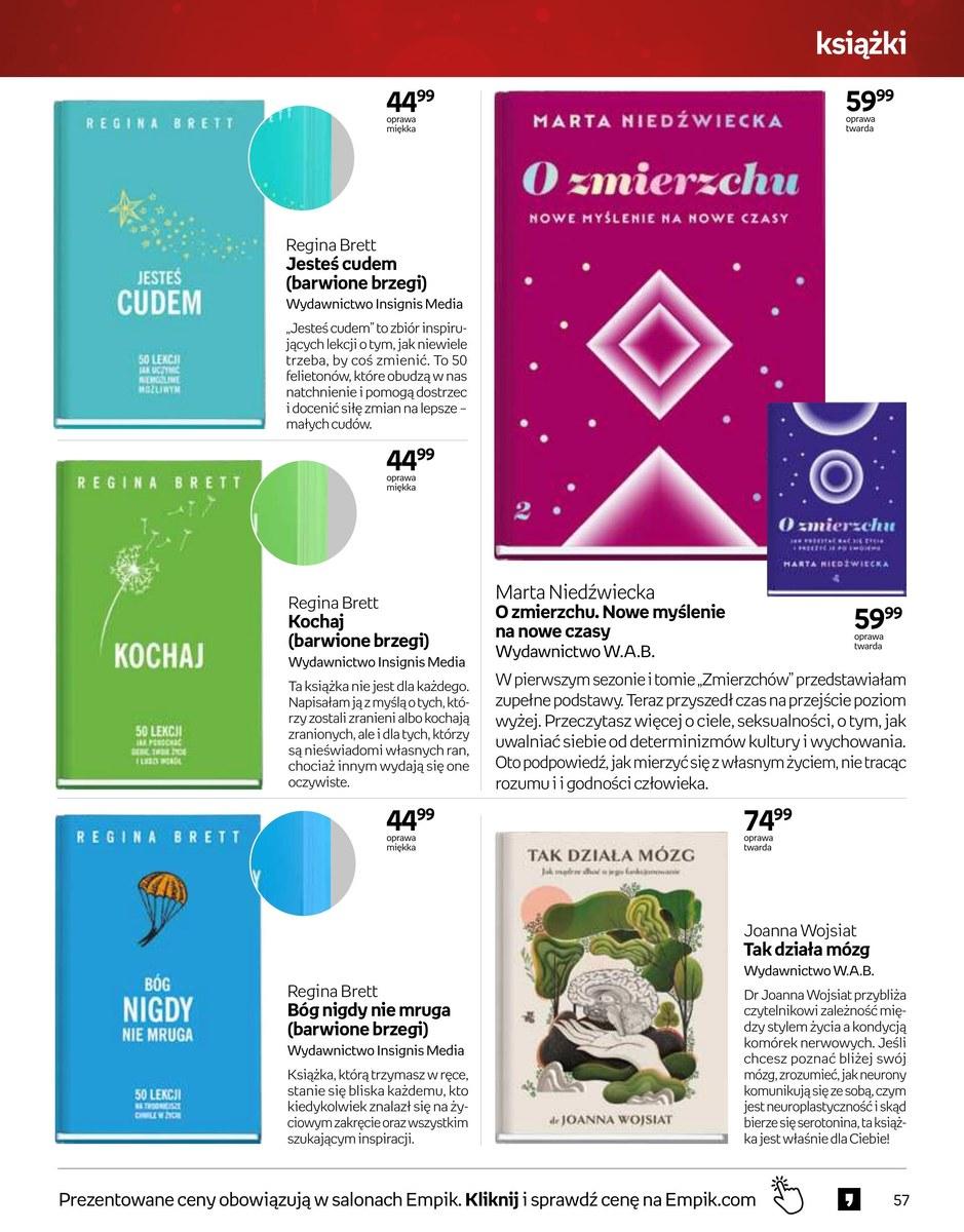 Gazetka promocyjna empik str. 57