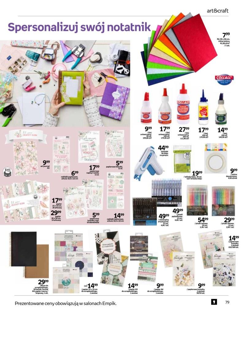 Gazetka promocyjna empik str. 79