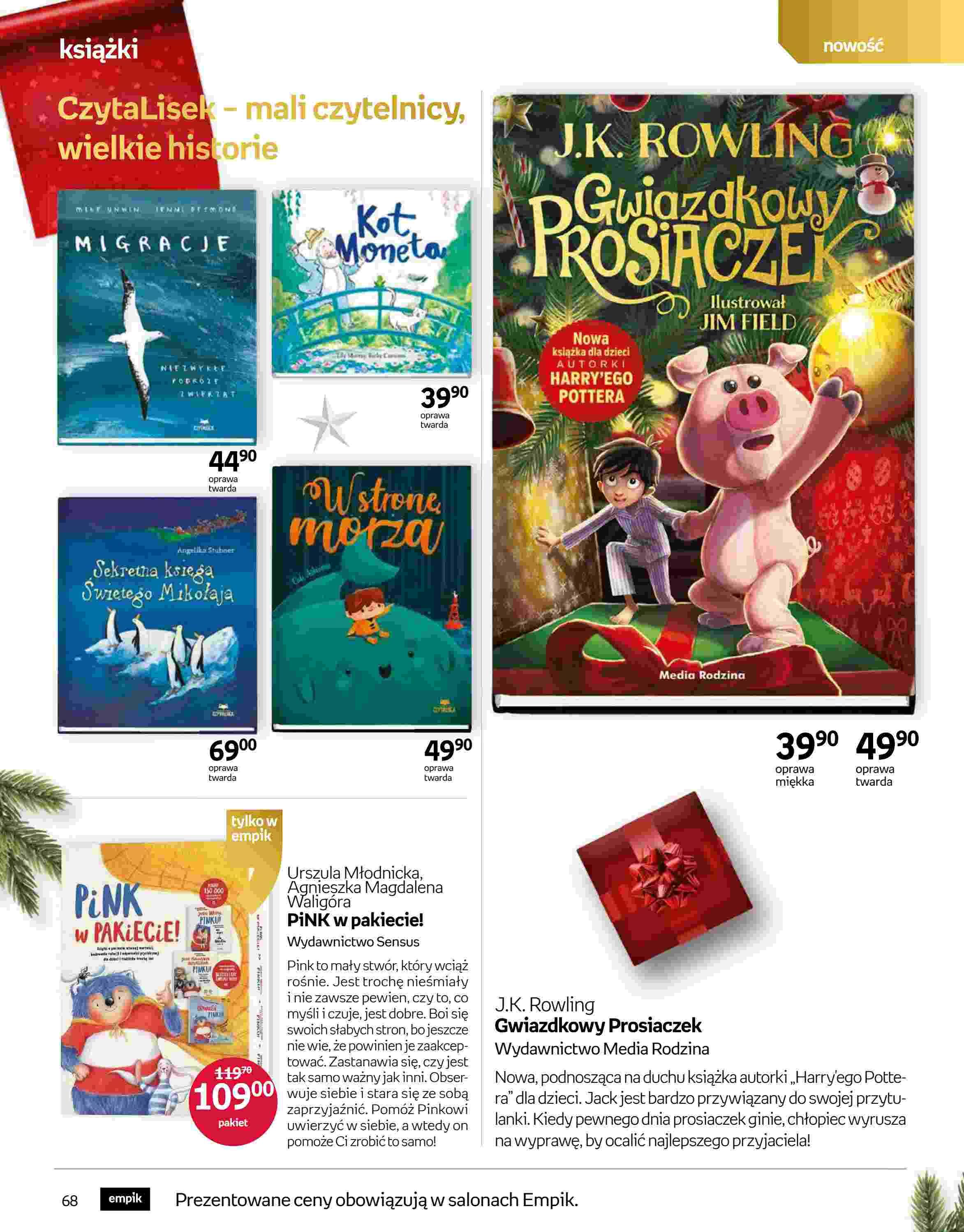 Gazetka promocyjna empik str. 68