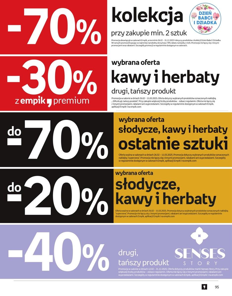 Gazetka promocyjna empik str. 95