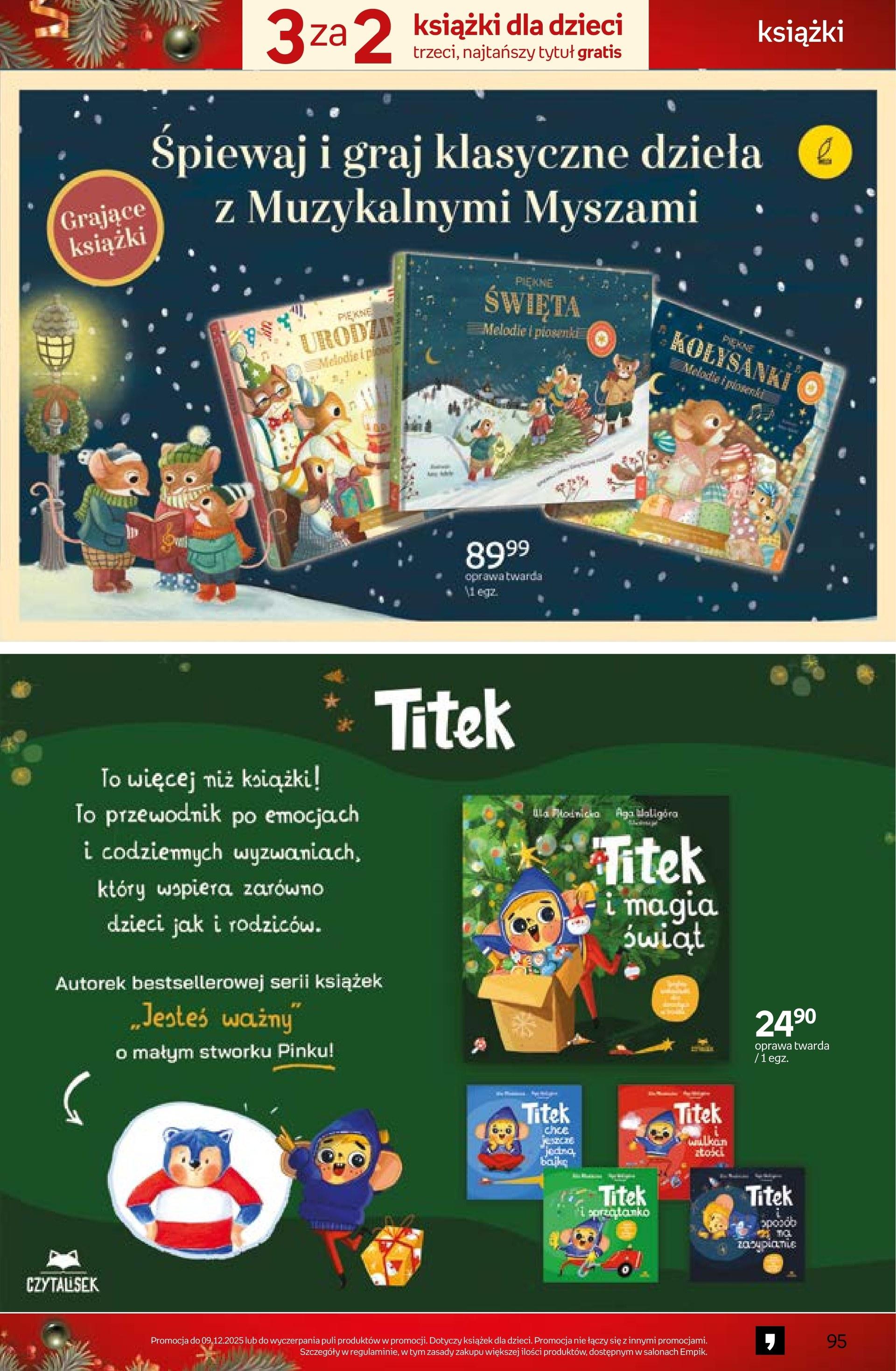 Gazetka promocyjna empik str. 95