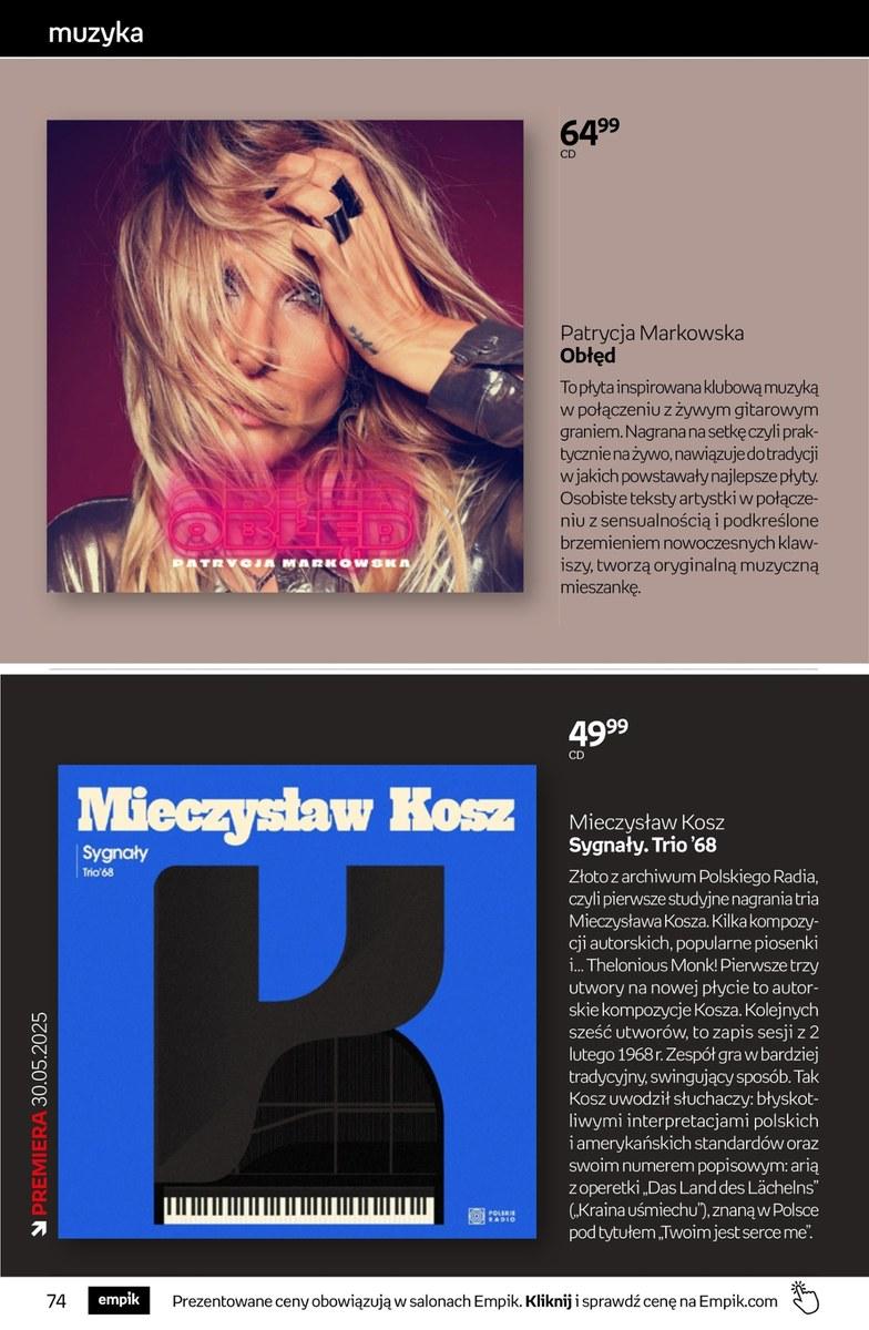 Gazetka promocyjna empik str. 74