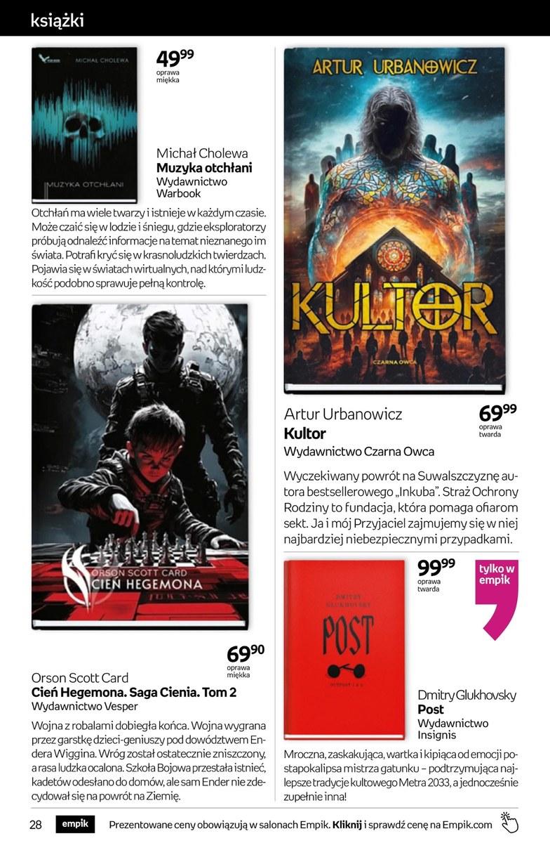 Gazetka promocyjna empik str. 28