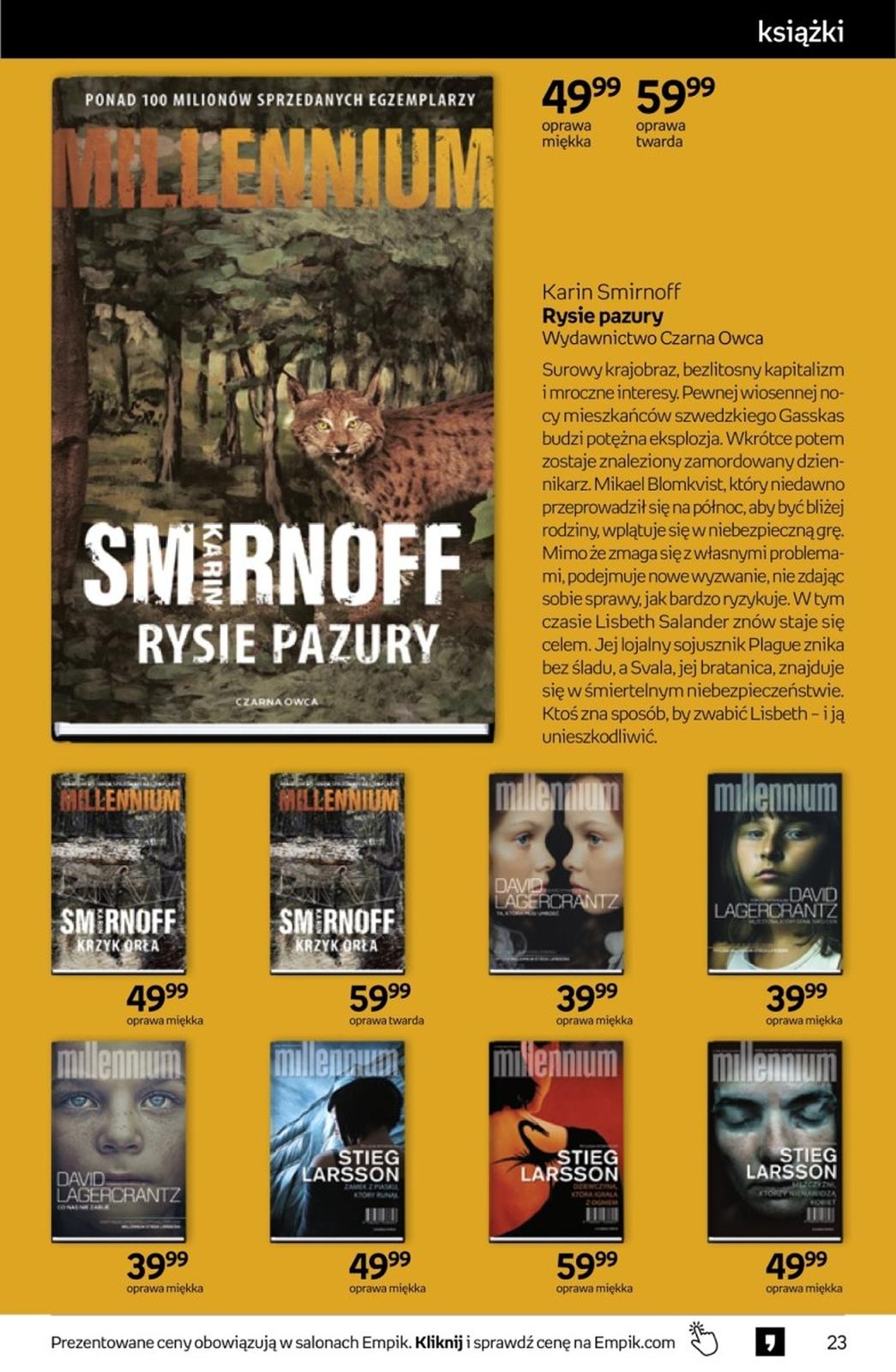 Gazetka promocyjna empik str. 23