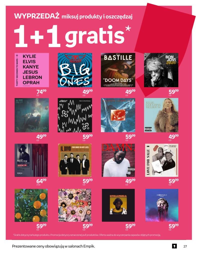 Gazetka promocyjna empik str. 27