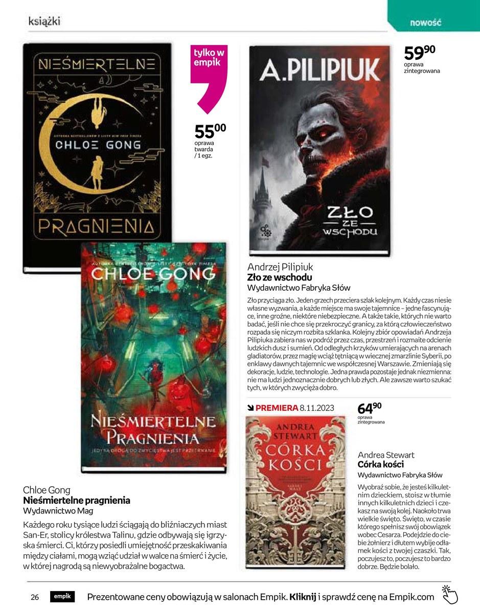 Gazetka promocyjna empik str. 26