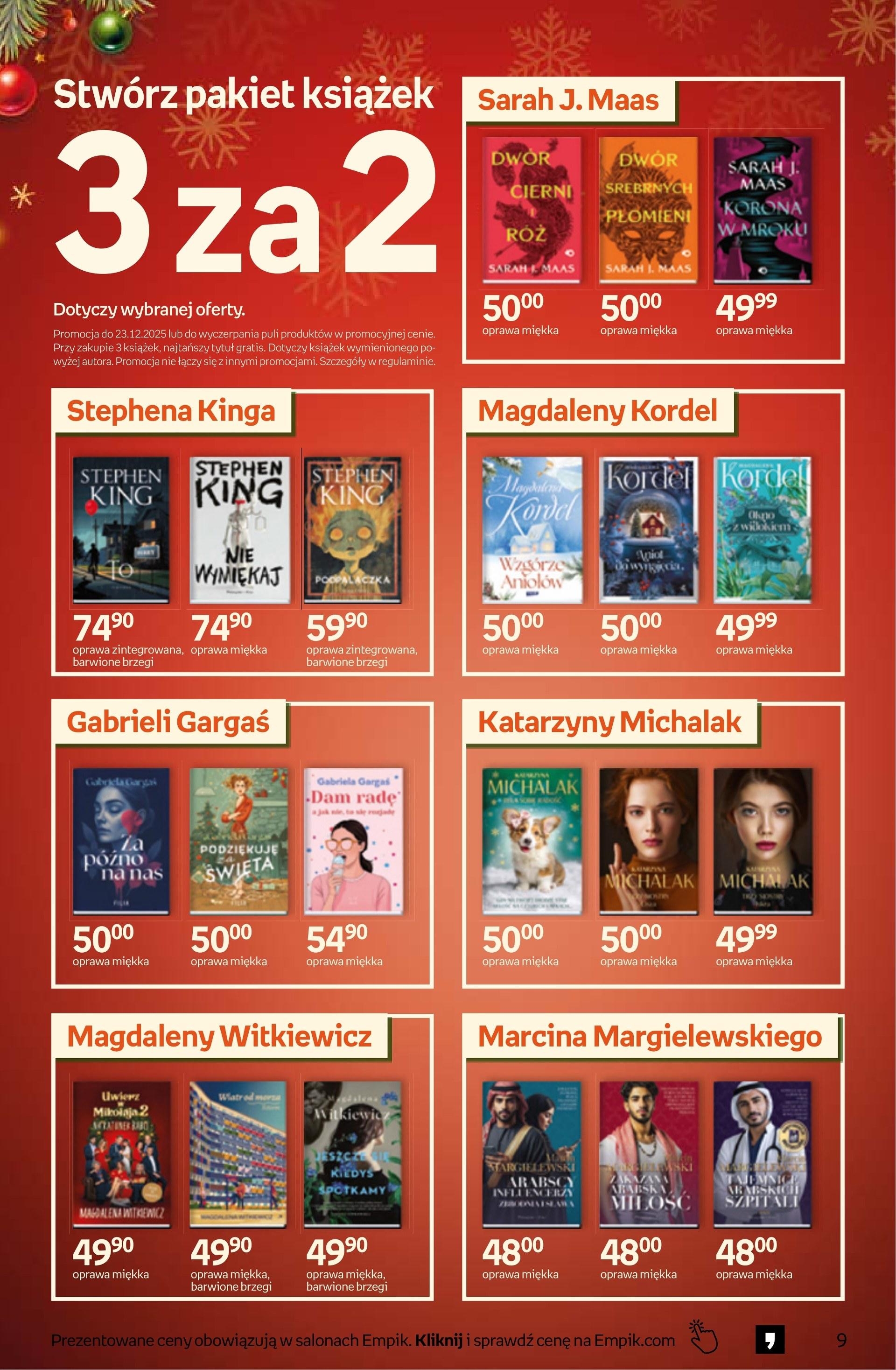 Gazetka promocyjna empik str. 9