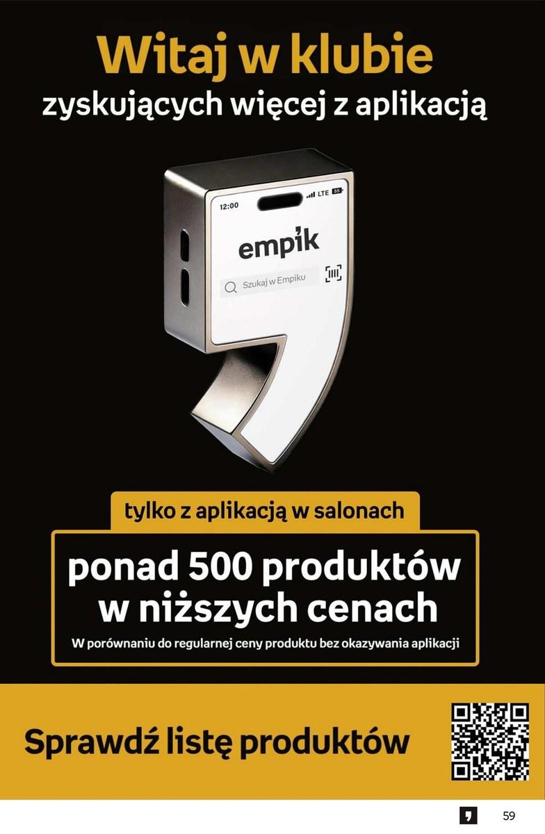 Gazetka promocyjna empik str. 59