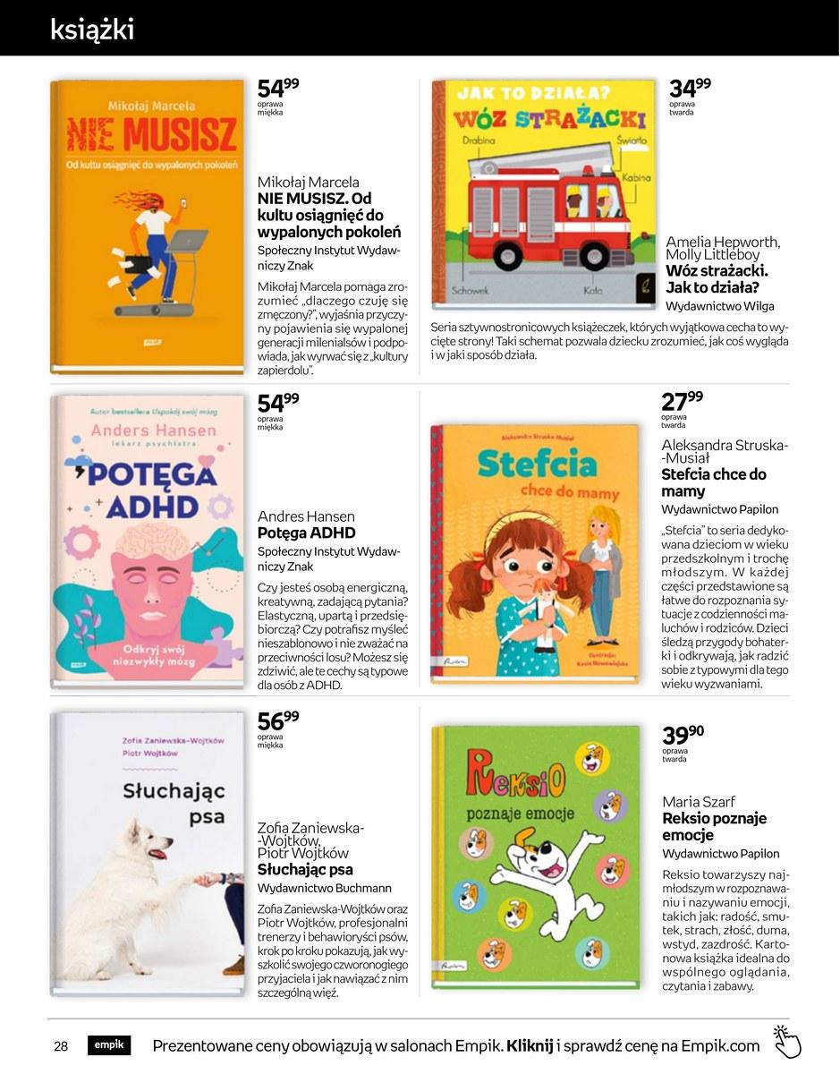 Gazetka promocyjna empik str. 28