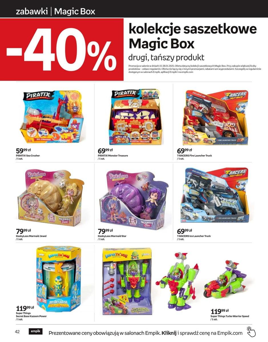 Gazetka promocyjna empik str. 42