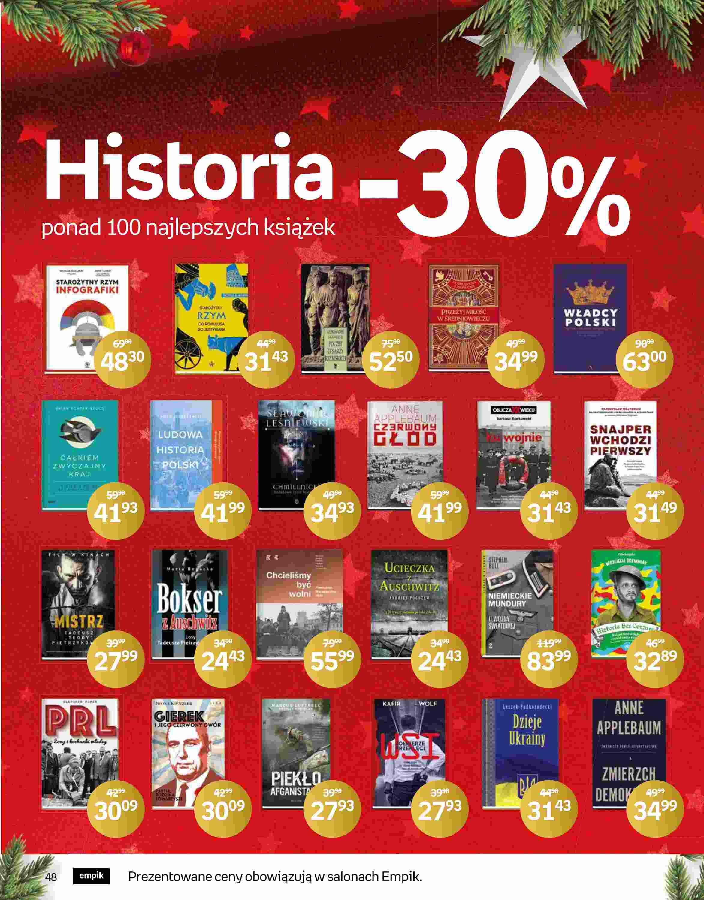 Gazetka promocyjna empik str. 48
