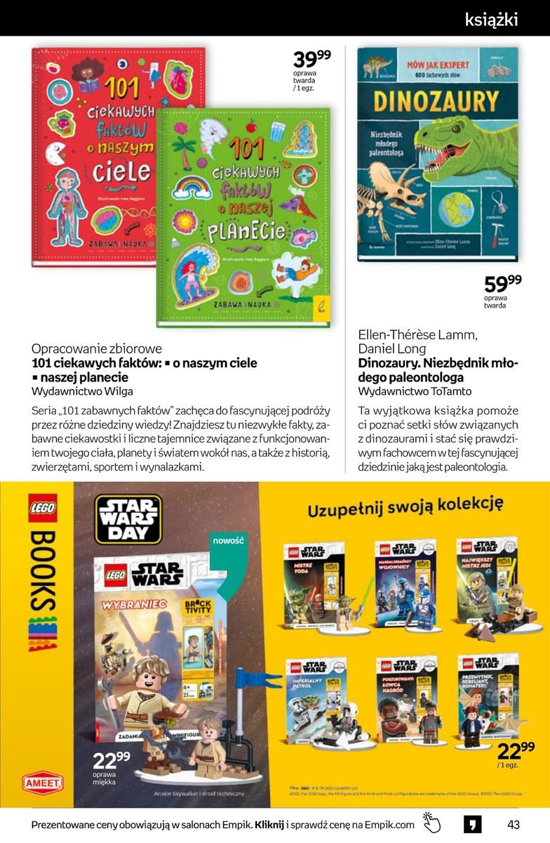 Gazetka promocyjna empik str. 43
