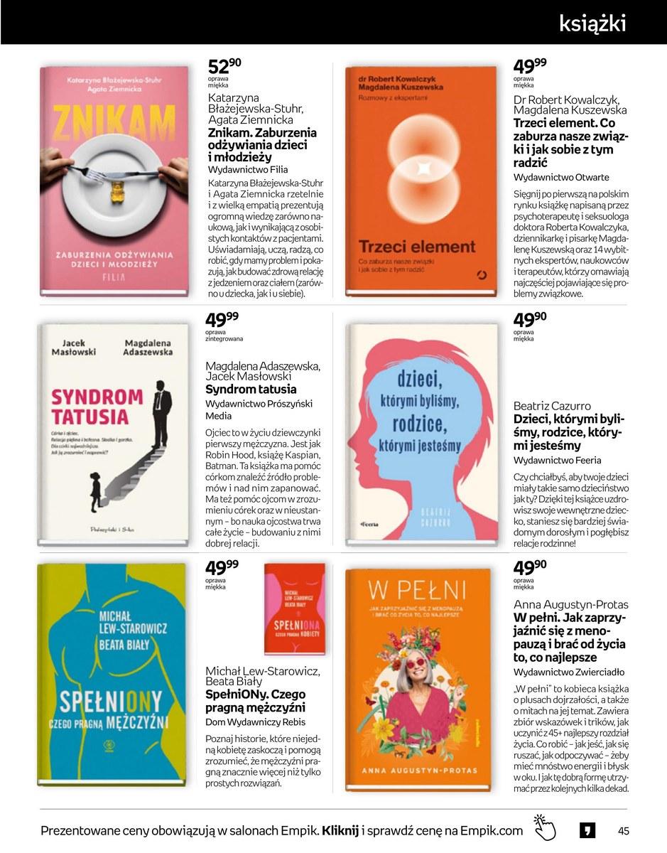 Gazetka promocyjna empik str. 45