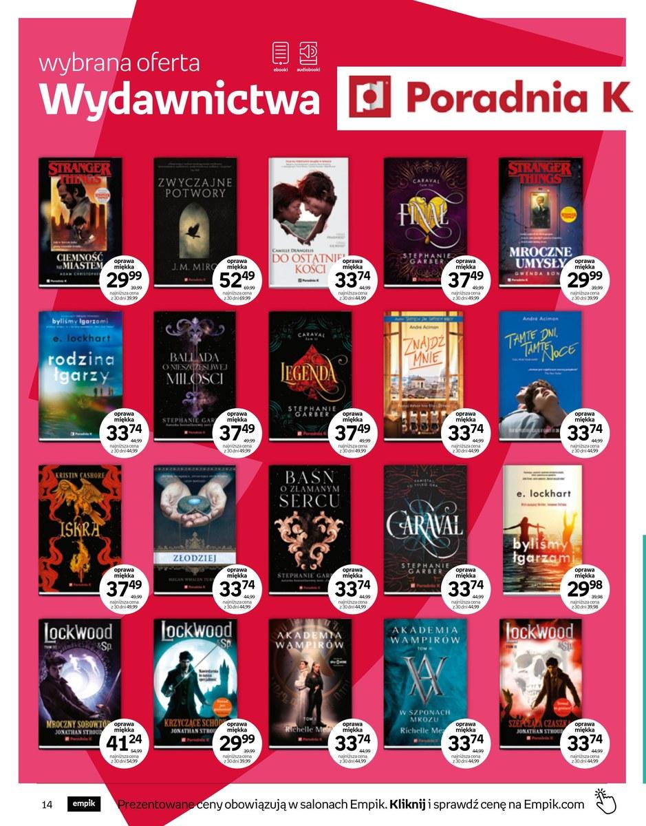 Gazetka promocyjna empik str. 14