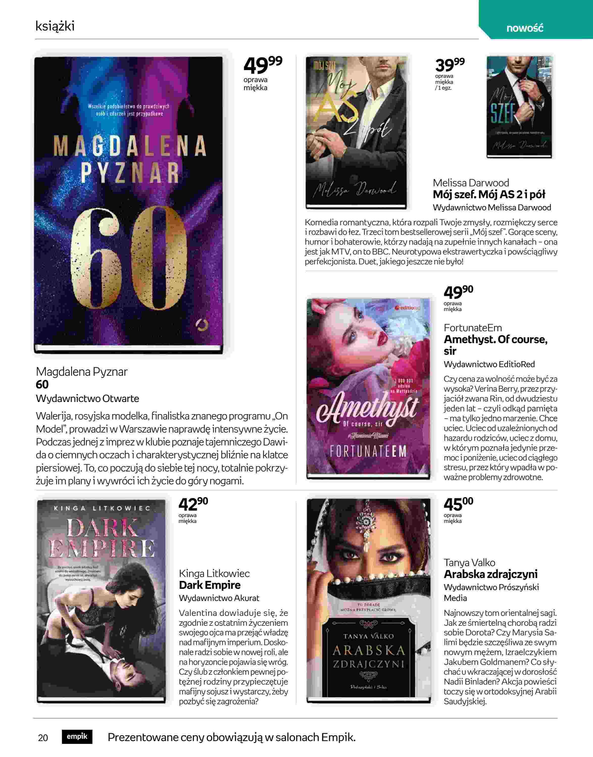 Gazetka promocyjna empik str. 20